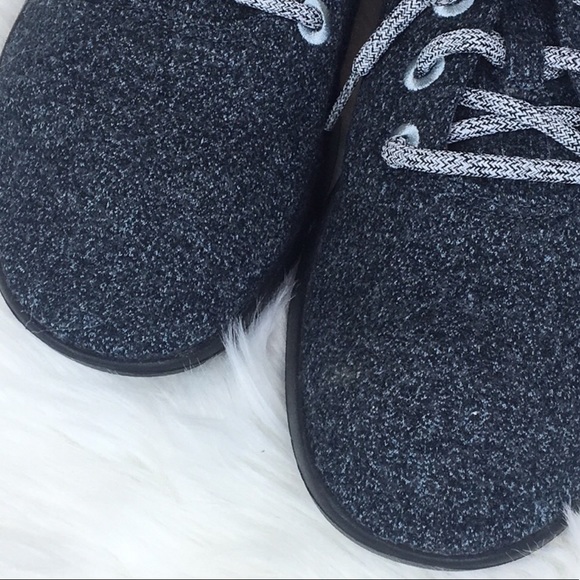 Allbirds womens charcoal gray blue wool runners - Picture 8 of 8